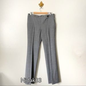 Tory Burch Light Heather Gray Federick Dress Pants NWT size 12